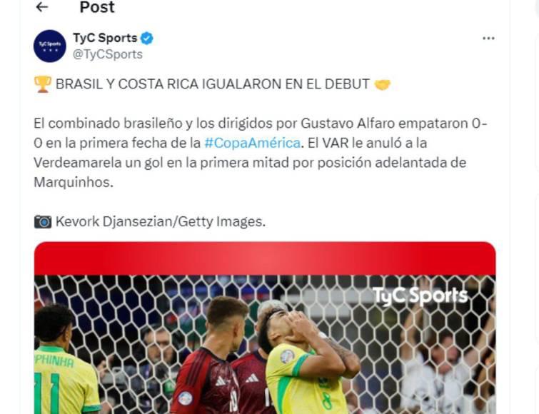 La reacción de la prensa al empate de Costa Rica en Copa América: Faitelson destruye a los ticos y en Panamá no soportan