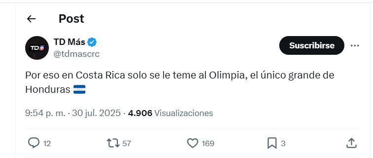 Herediano comió jamón catracho; dando pena: así reacciona la prensa por la caída de Real España en Costa Rica