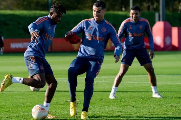 CR7, perdonado: Así fue el emotivo regreso de Cristiano Ronaldo a los entrenamientos del Manchester United