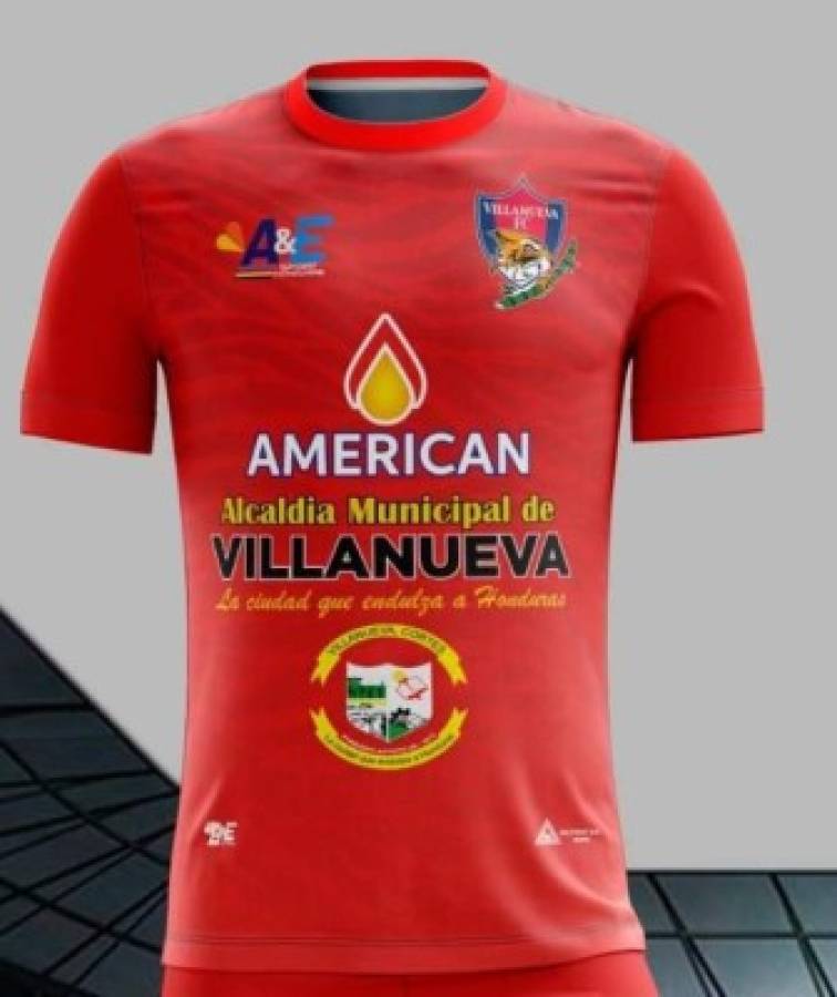 ¿Cuál te gusta más? Las camisas que vestirán los clubes del Ascenso de Honduras en el Clausura