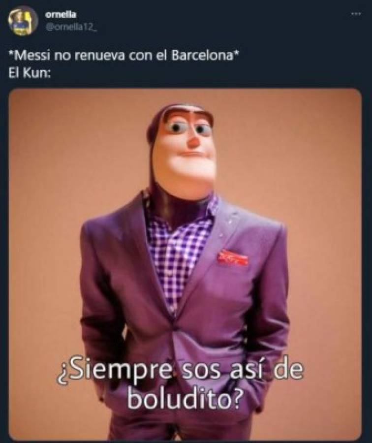 Messi se marcha para siempre: los memes hacen pedazos al Barcelona y a un 'solo' Kun Agüero