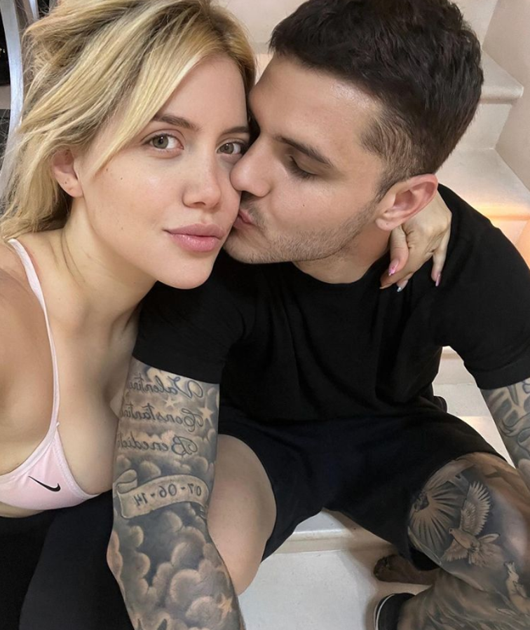 Aseguran que Wanda Nara se olvida de Icardi en brazos de otro futbolista: ‘‘Es más joven que ella y no tiene nada ver con Mauro’’