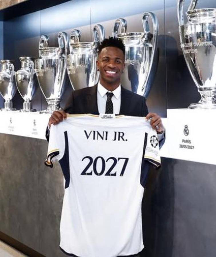 Vinicius aumenta su imperio: el club que está por comprar, sus negocios y el salario que cobra en Real Madrid