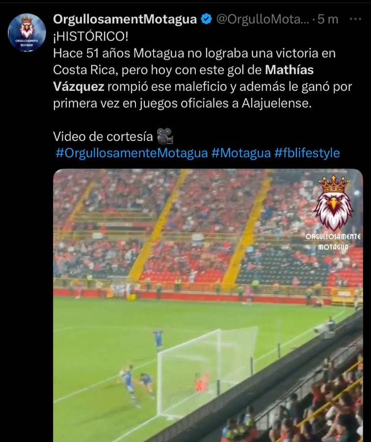 No jugaba porque era hijo del DT: la prensa se rinde ante Mathías Vázquez tras el triunfo de Motagua frenta Alajuelense
