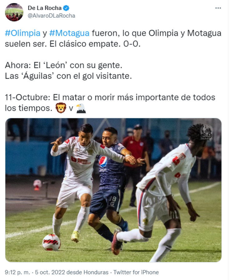 Sin filtros: Periodistas reaccionan luego del amargo empate que sellaron Motagua y Olimpia en Liga Concacaf