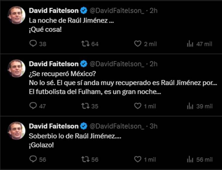 David Faitelson reacciona y deja dardo a Honduras tras triunfo de México ante Estados Unidos: “prueba de fuego”