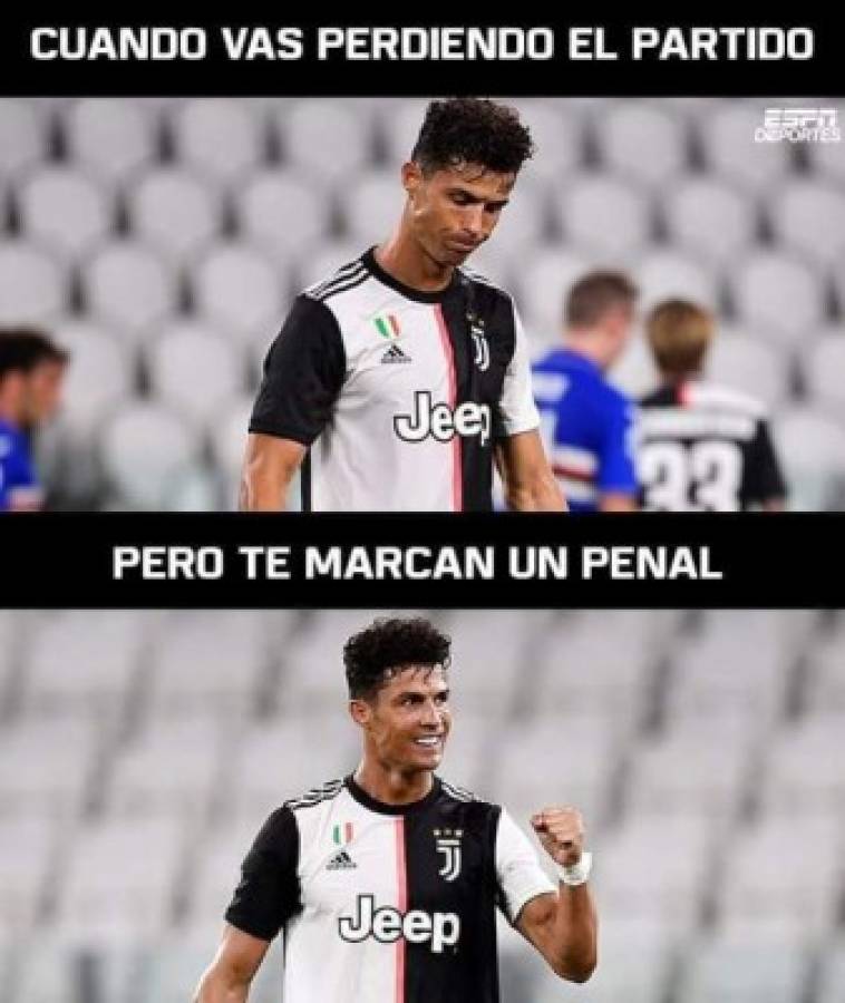 Humillado Cristiano Ronaldo: La Juventus y CR7, burlados con pesados memes