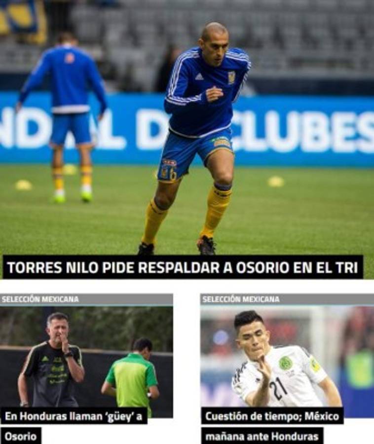 Lo que dice la prensa de México sobre juego ante Honduras: 'Matar o morir'