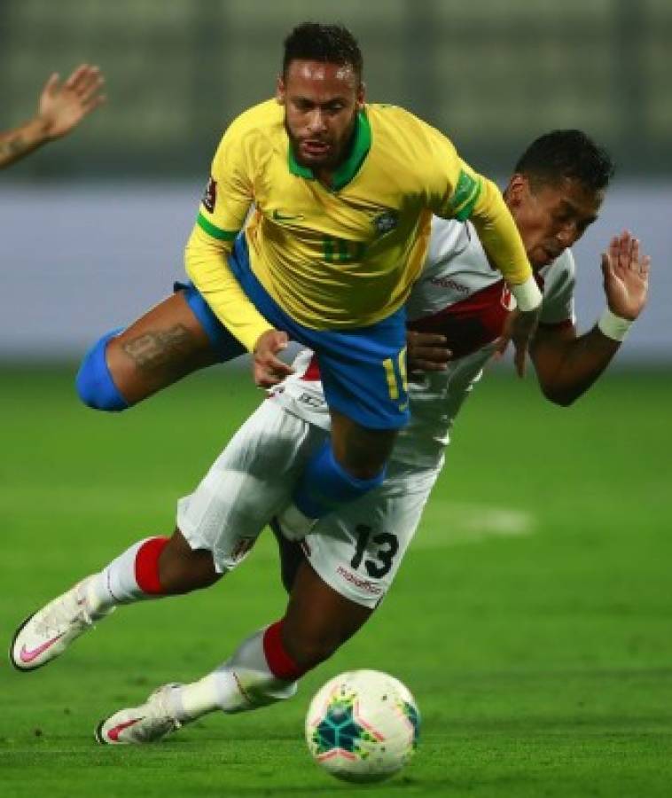 Fotos del Perú - Brasil: Las patadas a Neymar y la sangre de Miguel Trauco