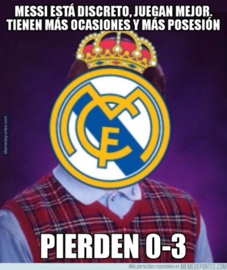 ¡No paran! Los otros memes que no has visto de la goleada del Barcelona al Real Madrid
