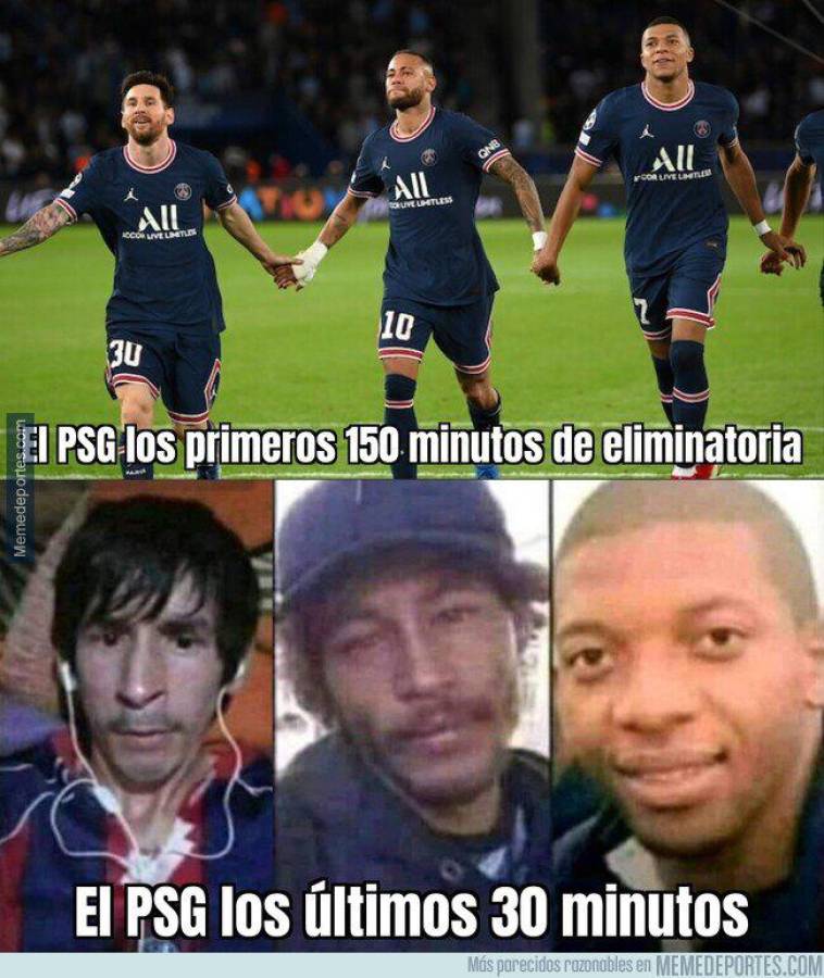 Los otros memes que dejó el Real Madrid-PSG de la Champions donde destrozan a Messi