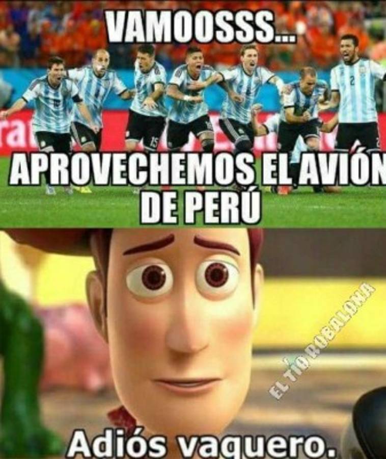 Mbappé aterroriza a Messi en los memes del Mundial de Rusia 2018  