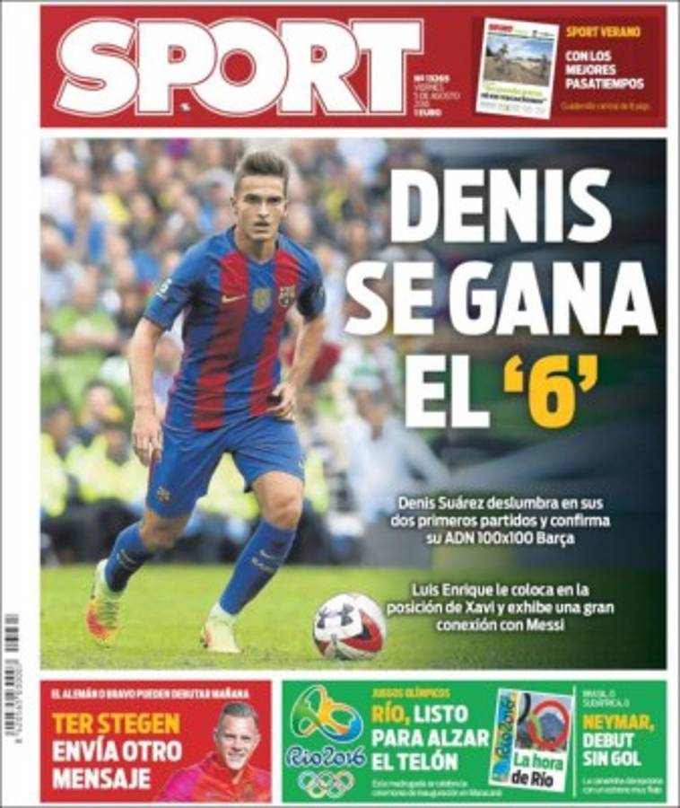 Las portadas de los diarios más importantes en el mundo deportivo