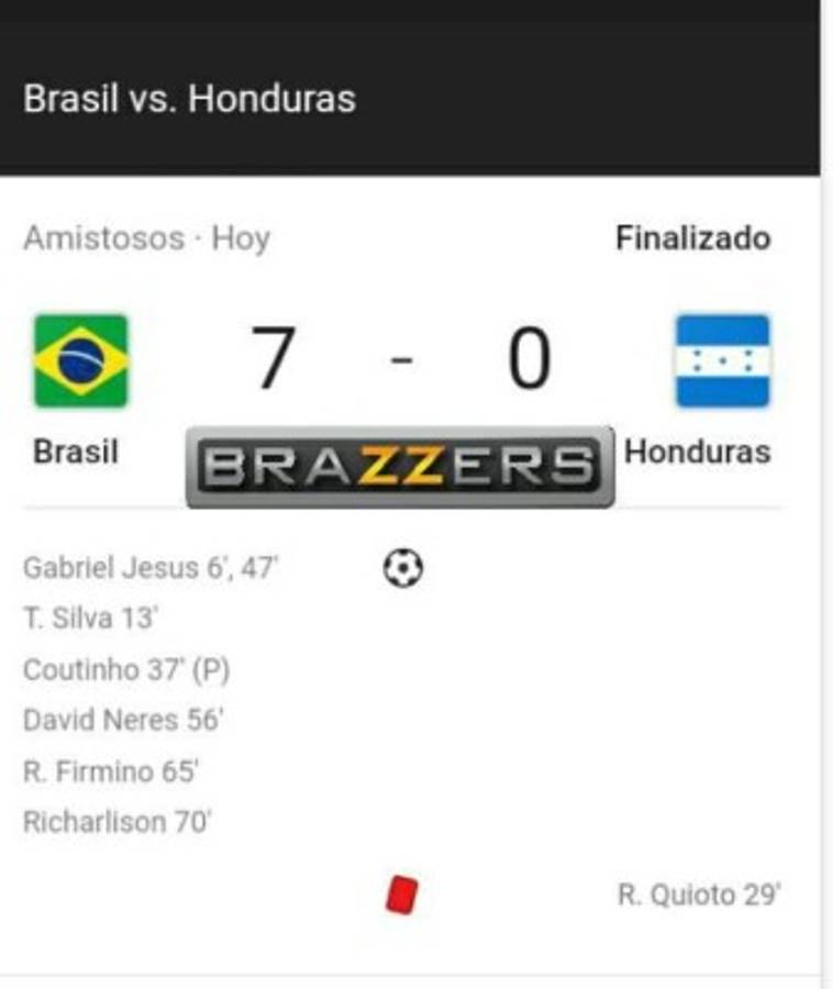 Cómo duelen: Los memes contra la Selección de Honduras tras la paliza de Brasil