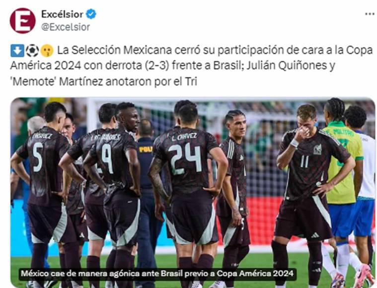David Faitelson despotricó contra México: Así fue la reacción del prensa azteca ante la dura derrota contra Brasil