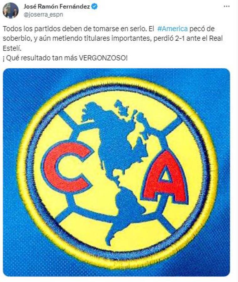 Faitelson desprecia al Real Estelí y la reacción de la prensa tras la victoria sobre América en la Liga de Campeones de Concacaf
