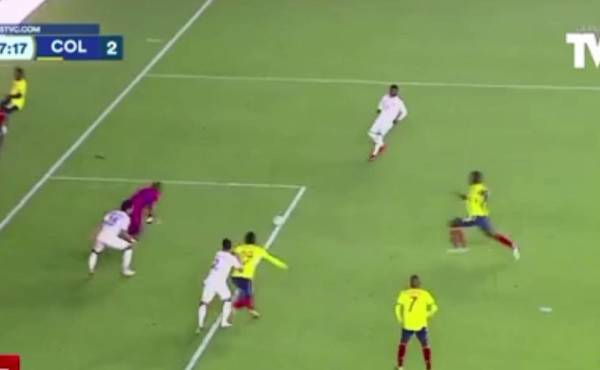 Marcaje flojísimo en los dos goles: los errores defensivos que condenaron a Honduras en el amistoso ante Colombia