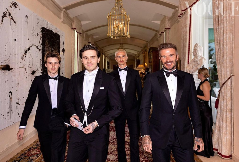 Fiestón en Palm Beach: así fue la millonaria boda de Brooklyn, el hijo de David Beckham, y su bella esposa Nicola Peltz