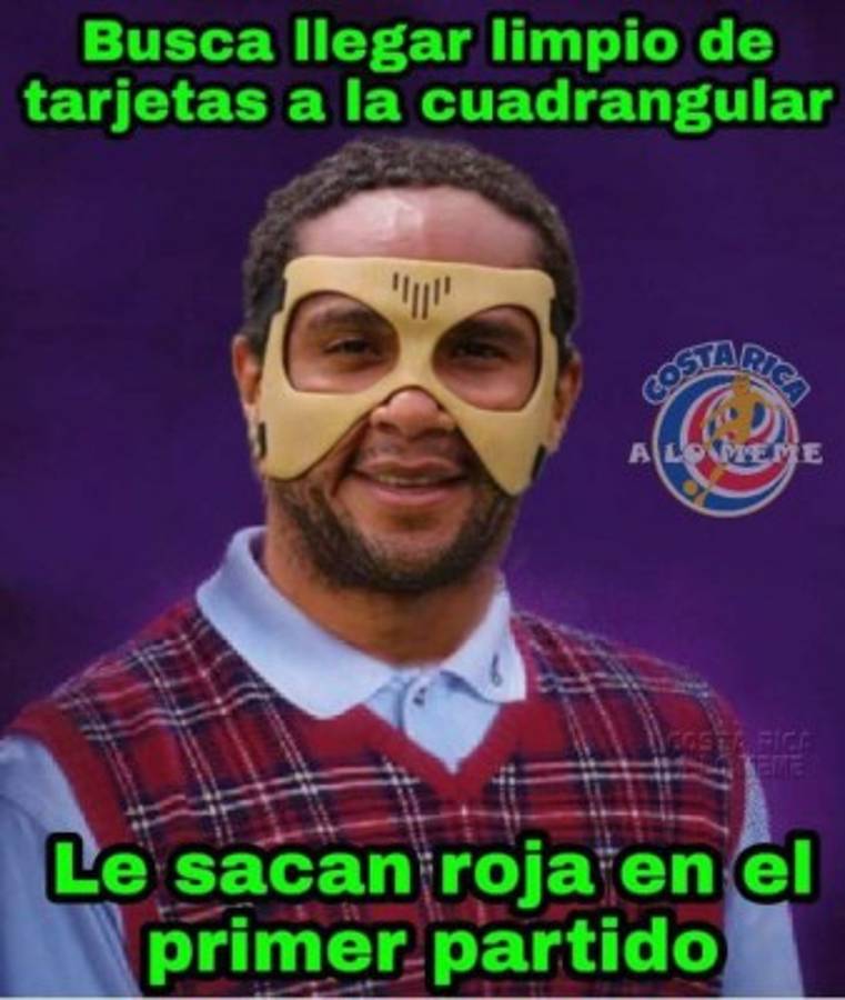 ¡Memes para morir de risa! Jonathan McDonald fue héroe y villano del clásico tico