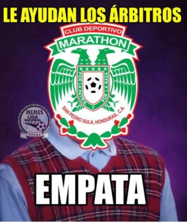 Los memes destrozan al Motagua tras caer en el clásico ante Olimpia en Comayagua