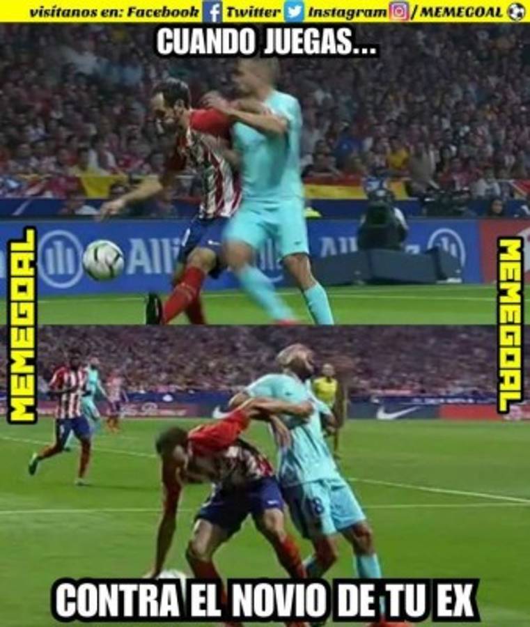 Los terribles memes del empate agónico del Barcelona ante el Atlético