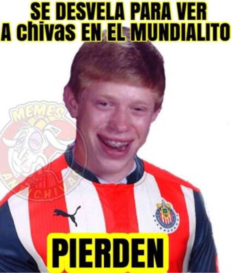 Hacen pedazos a Chivas con memes tras ser eliminado del Mundial de Clubes por el Kashima