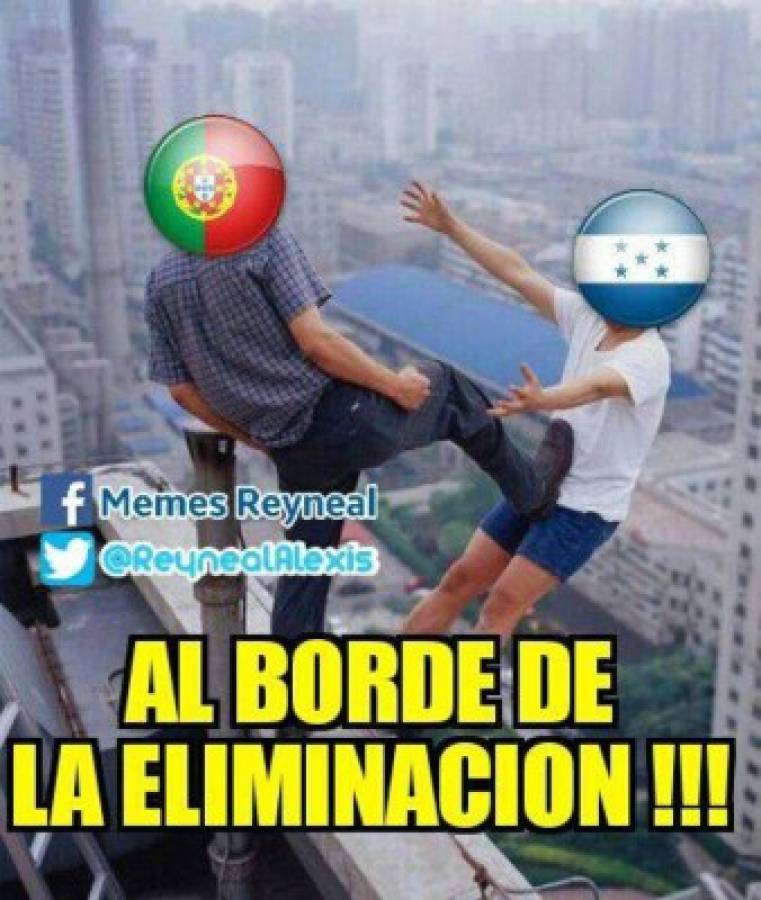 ¡Los mejores memes del juego Honduras contra Portugal!