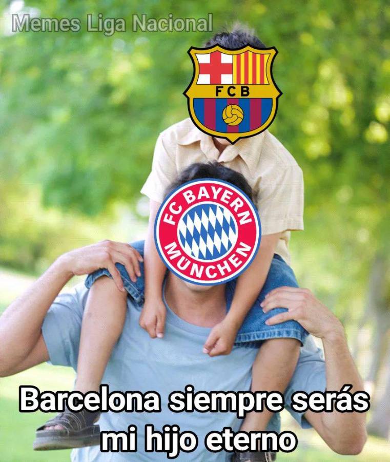 ¡No perdonan a Lewandowski! Los memes trituran al Barcelona tras sufrir otra derrota contra el Bayern en la Champions League