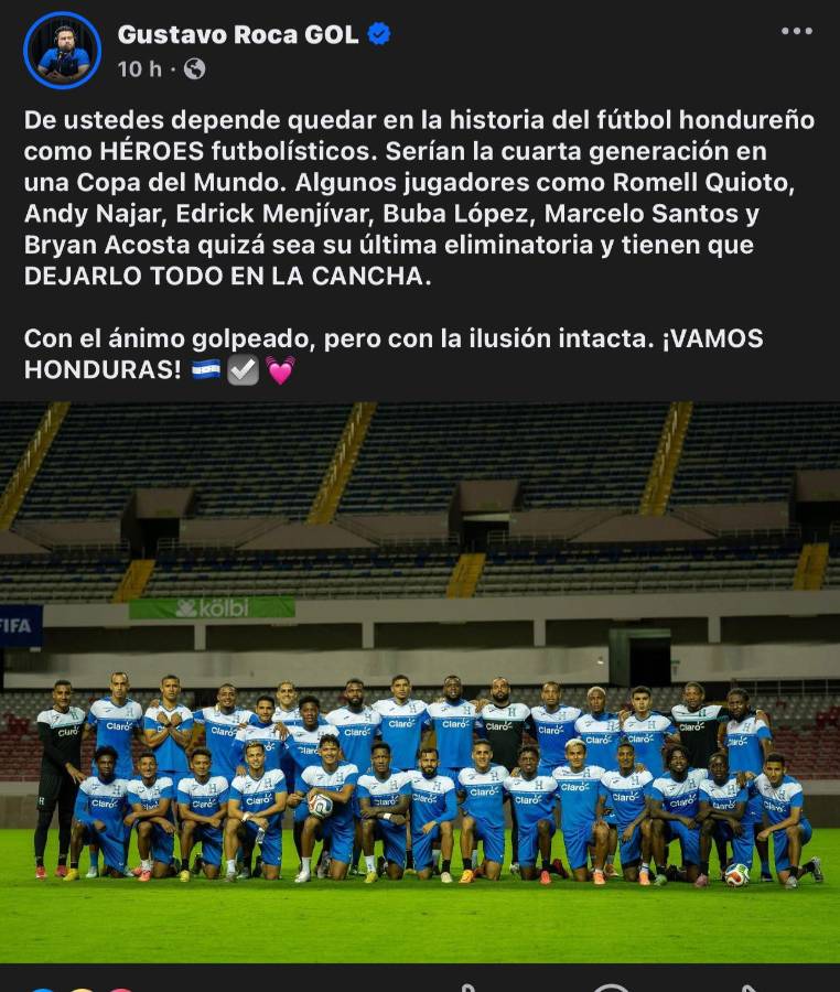 Periodista de Panamá se burla de Honduras y la prensa se ilusiona con la H: Con el ánimo golpeado, pero con la ilusión intacta”