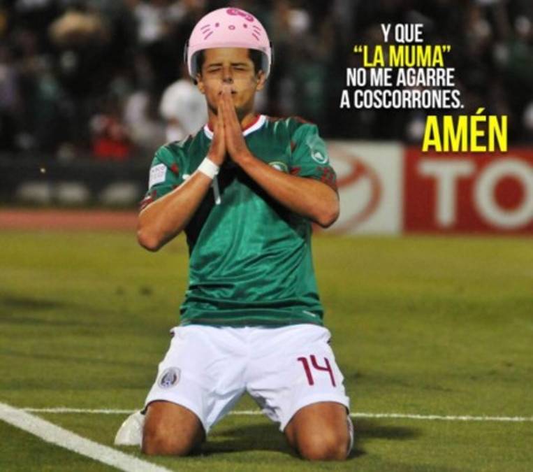 Los memes llegan para el México-Honduras en Chiapas