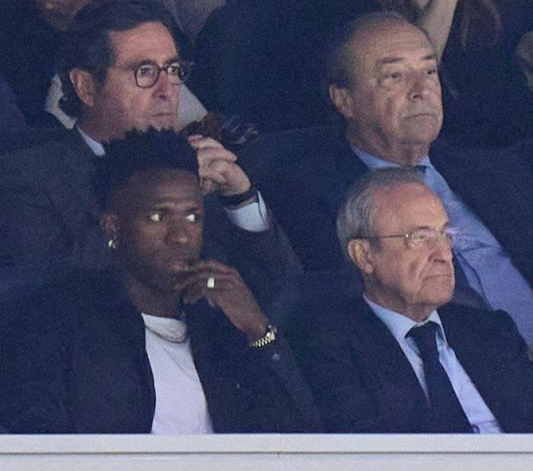 FOTOS: El Real Madrid rinde homenaje a Vinicius, el mensaje contra el racismo y la visita de Florentino Pérez