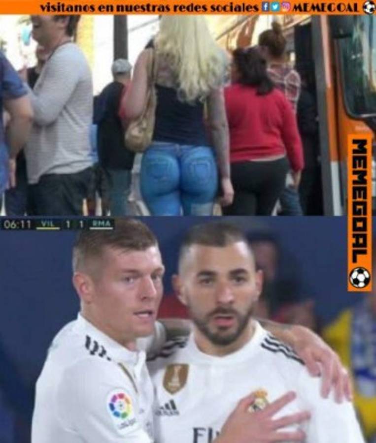 Crueles memes contra el Real Madrid por empatar el primer partido del 2019 contra Villarreal