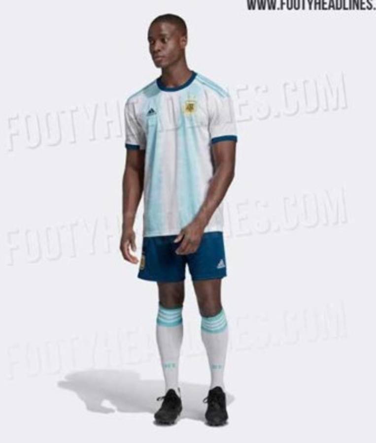 Argentina presenta su nueva camiseta y Lionel Messi sorprende en redes