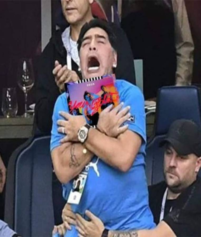 Los otros memes que no has visto de Messi y Maradona tras el Argentina-Nigeria