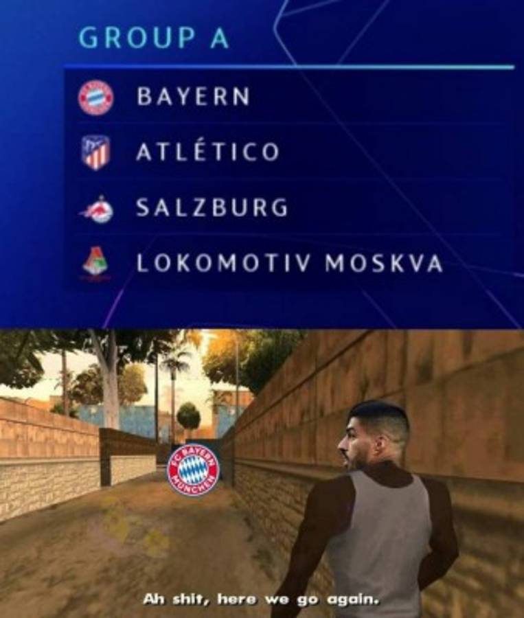 Los memes del sorteo de la Champions League con Messi y Cristiano Ronaldo de protagonistas