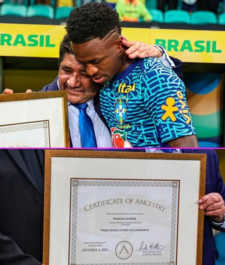 Vinicius descubre que tiene sangre africana en plenas eliminatorias: el brasileño pudo jugar con otra selección