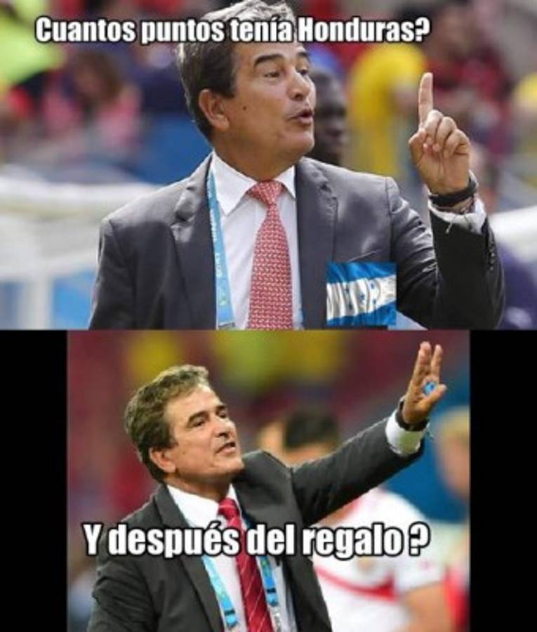 ¡Qué feos memes! Así destruyen a Honduras por tres puntos que nos regaló Concacaf