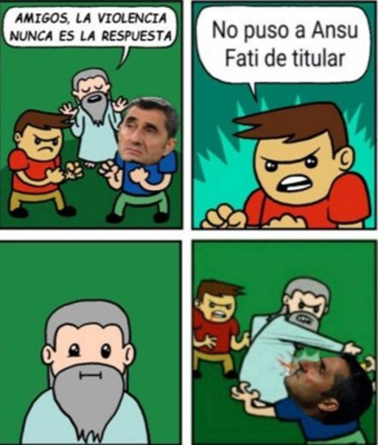 Ansu Fati, Valverde y Real Madrid, víctimas favoritas de los memes de la semana