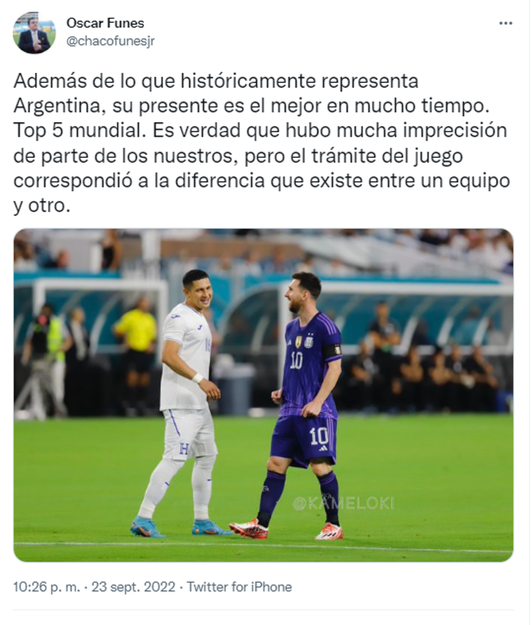 Periodistas reaccionan tras el baile que le dio Argentina a Honduras en Miami y por lo que ocurrió al final con Messi