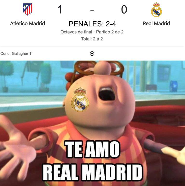 Real Madrid eliminó al Atlético: los memes que dejó la polémica clasificación en la Champions League