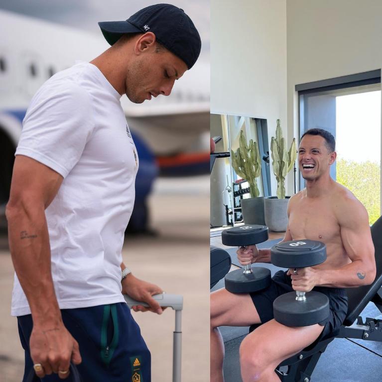 FOTOS: El notable cambio físico de mexicano Chicharito Hernández a los 34 años ¿Quiere volver a la selección de México?