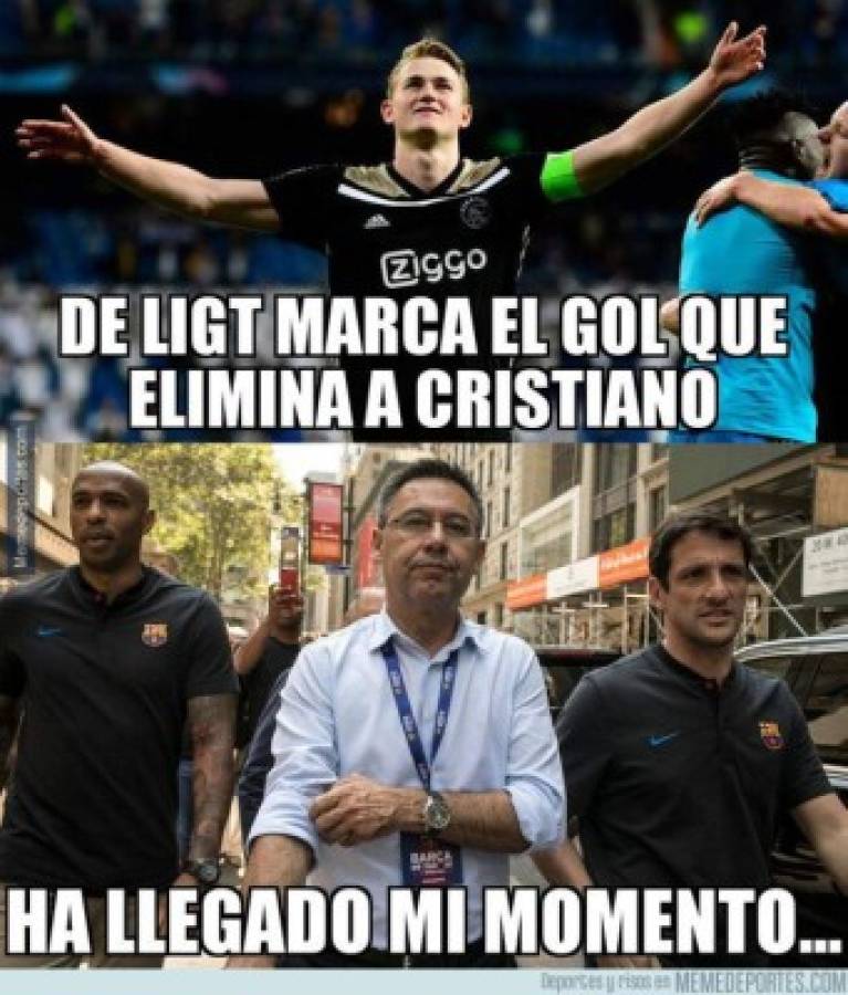 Los otros memes que no has visto y que 'trituran' a Cristiano Ronaldo por la eliminación en Champions