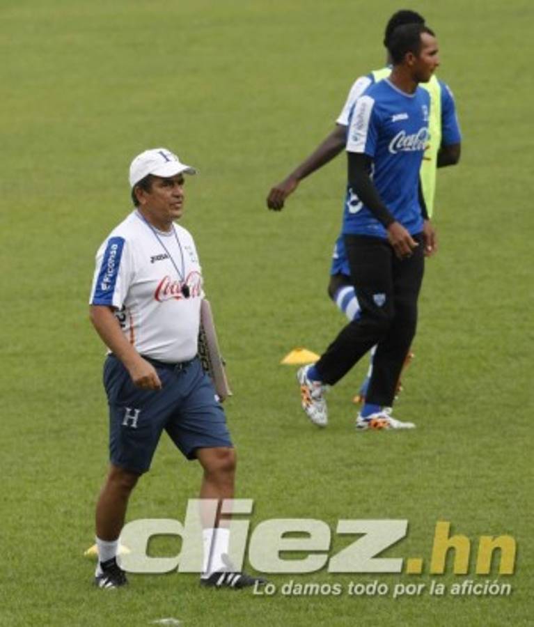 Jorge Luis Pinto comenzó a trabajar en su primer microciclo con la Bicolor