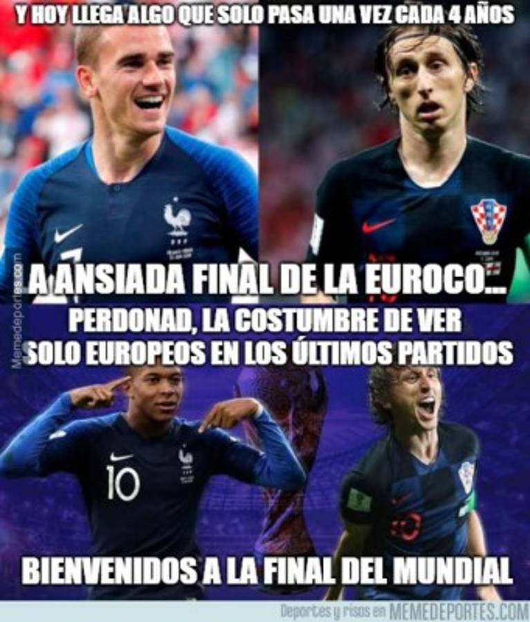Memes: Explotan las redes tras el triunfo de Francia sobre Croacia en la final del Mundial