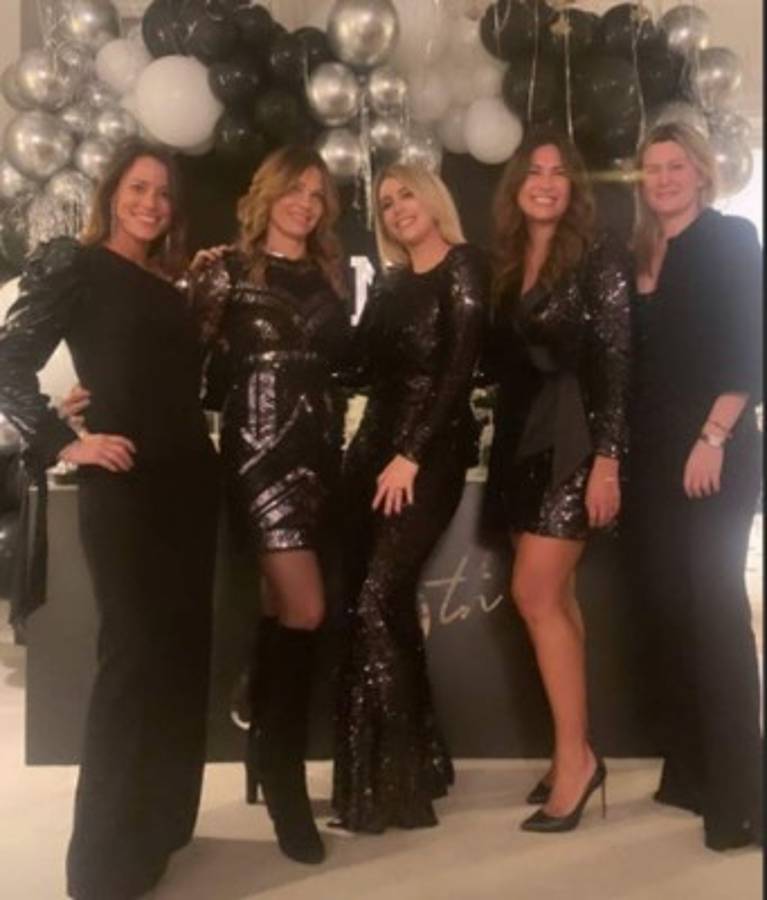 FOTOS: Keylor Navas y Andrea Salas, invitados de lujo en el cumpleaños 33 de Wanda Nara