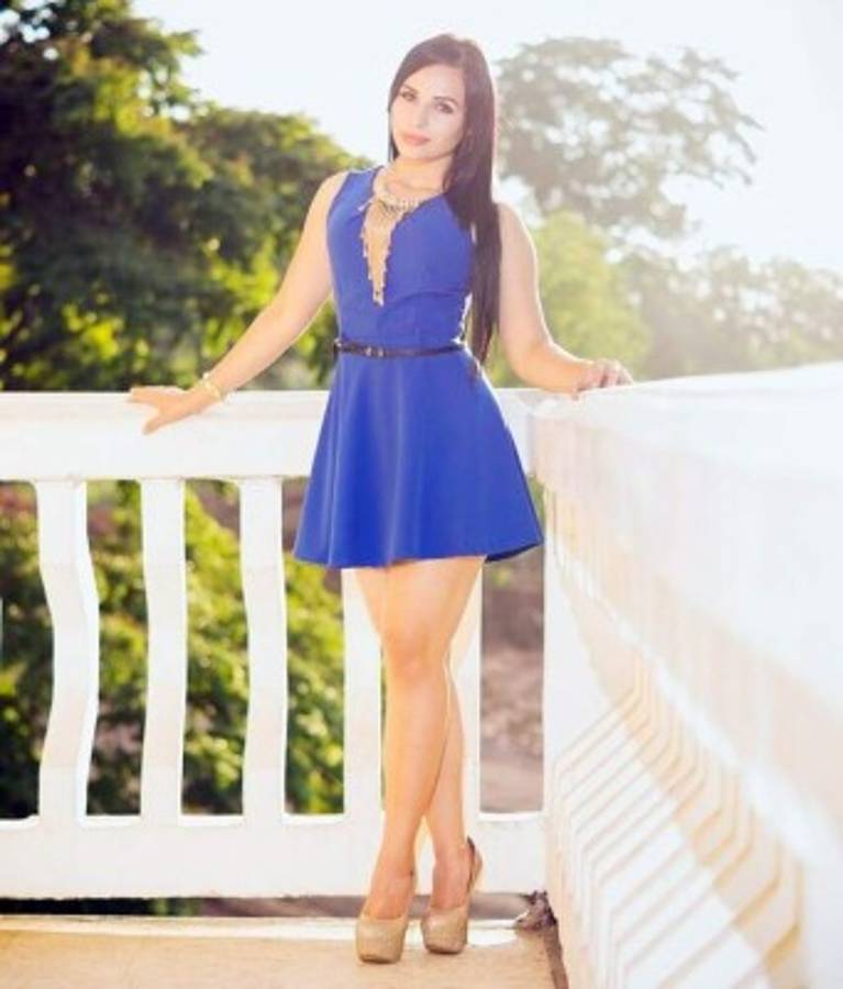 Gaby Martínez, la belleza hondureña que mañana estará alentando a la H