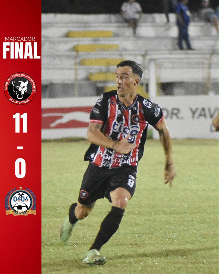 El cuadro originario de Siguatepeque no tuvo piedad contra el Inter.