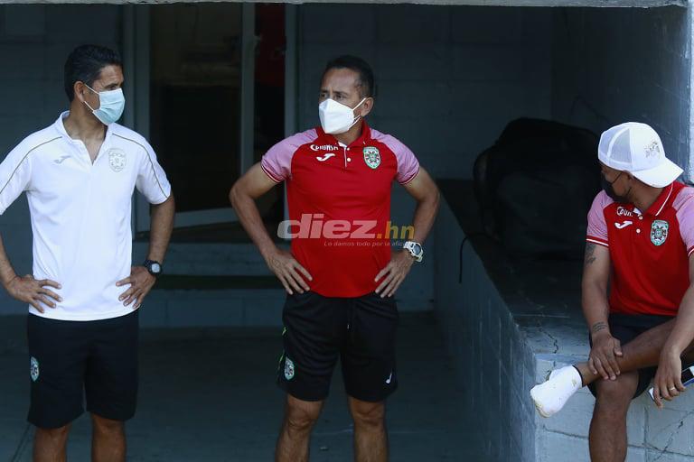 Listos para su debut: Así llegó la plantilla de Marathón para su estreno en el Morazán contra Platense