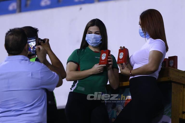¡Flecharon en el Olímpico! Las preciosas chicas que enamoraron en el clásico Marathón-Real España