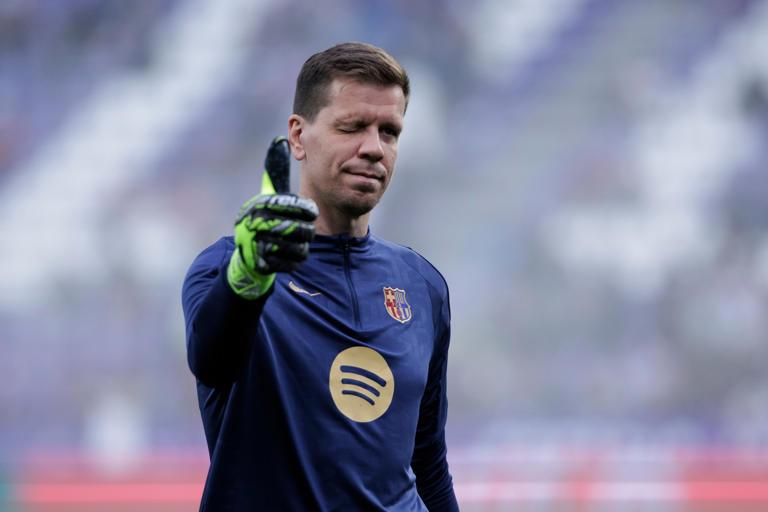 Szczesny se resignó a ser un suplente habitual de Hansi Flick en el Barcelona.
